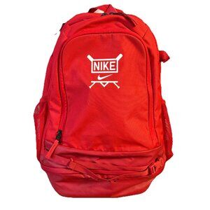 Nike Vapor Select Baseball Softball Backpack Bag Red Sports Gear Gym